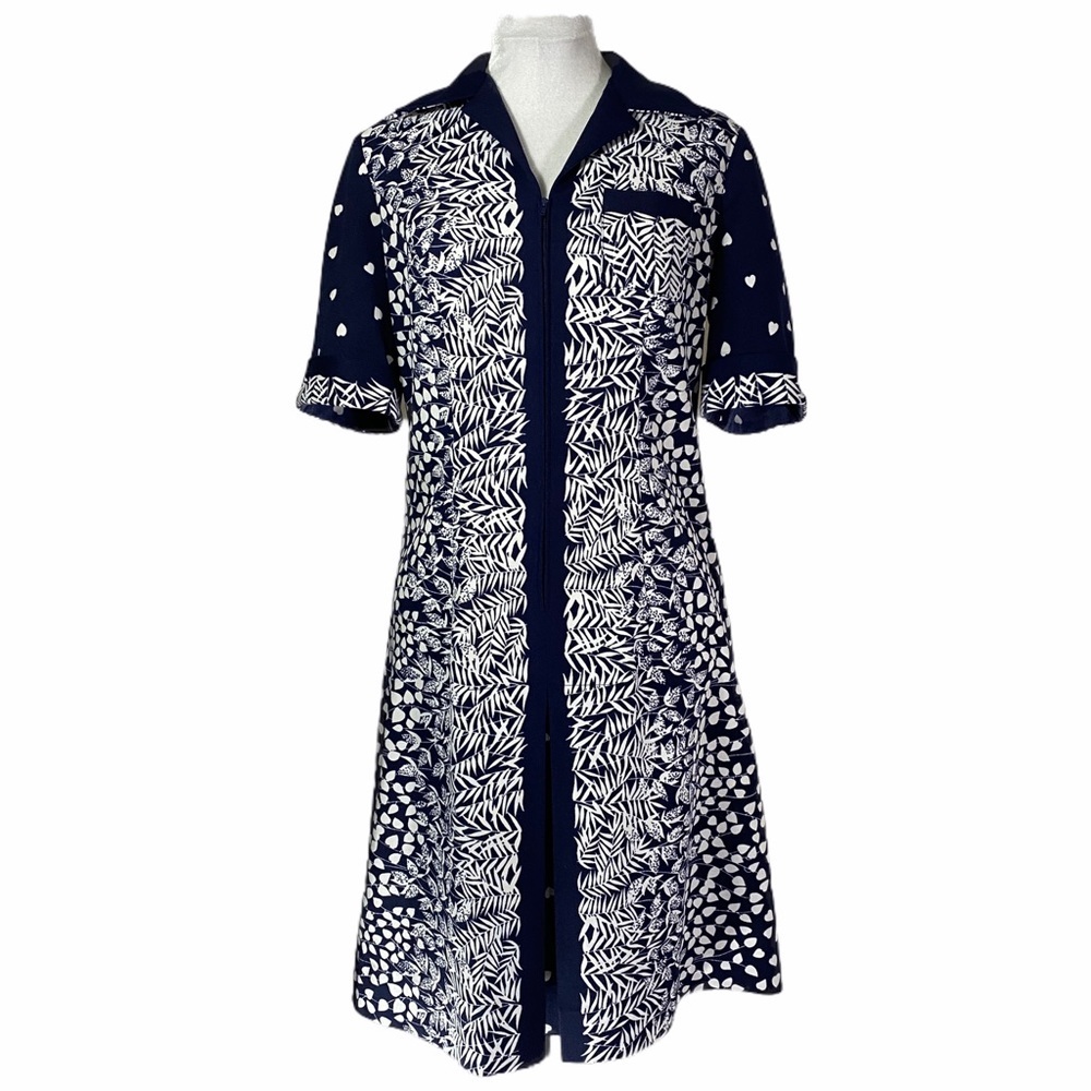 Vintage M. Fischer Paris short sleeve midi dress